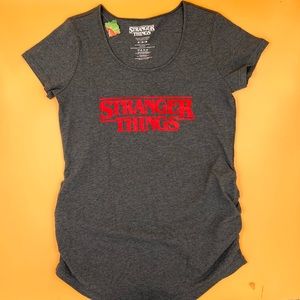 BNWT Stranger Things Maternity T-shirt
